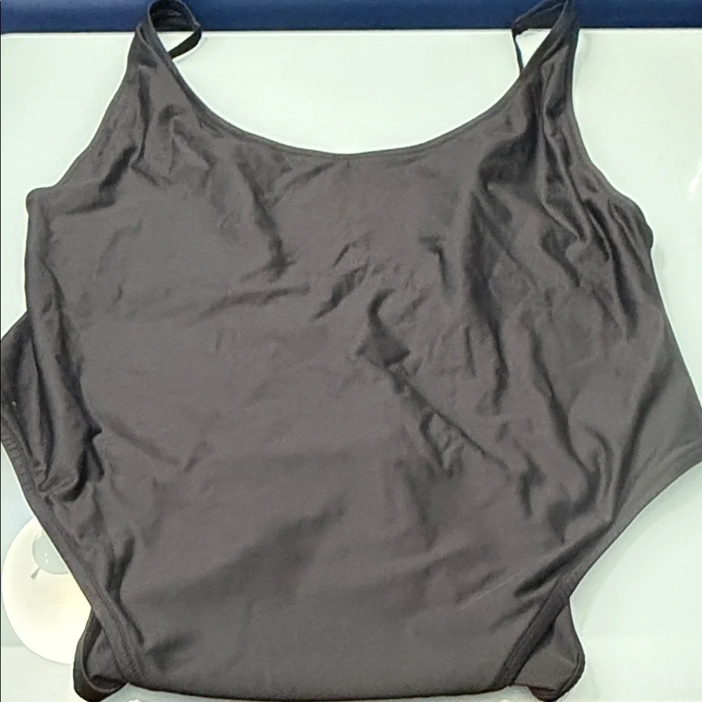 NWT SKIMS Signature Swim Scoop Neck One Piece